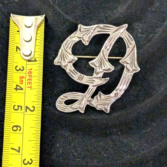 Vintage, 1960S MEXICAN STERLING SILVER PIN EAGLE STAMP - Picture 4 of 6